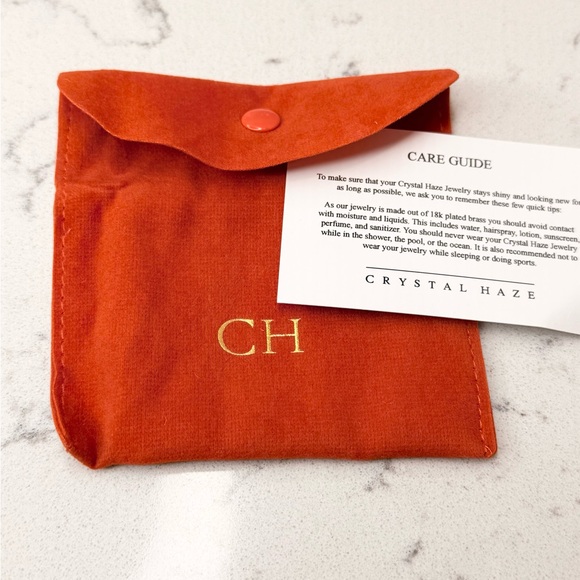 CH Crystal Haze Gold-Tone Chandelier Earrings - Picture 8 of 8